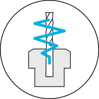 RFAG ER Advantages Vibration Icon Red